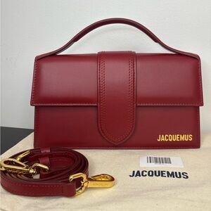 Jacquemus Deep Red Crossbody Bag